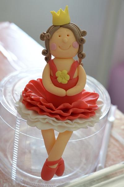 Ballerina princess topper - Cake by DanielaCostan