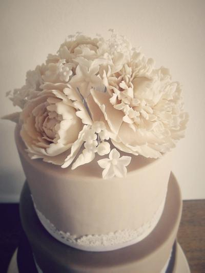 ombre wedding cake - Cake by timea