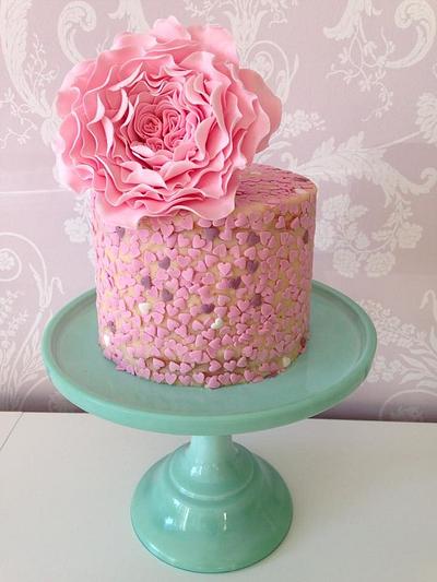Sprinkled with Love....x. - Cake by Lulu Belles Cupcake Creations