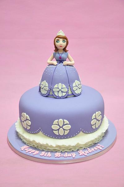 Princess Sofia Cake - Birthday Cake for Daughter - Purple and Pink theme  cake – Creme Castle