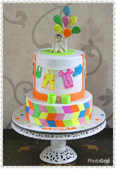 1st Birthday cake  - Cake by Sangeetha
