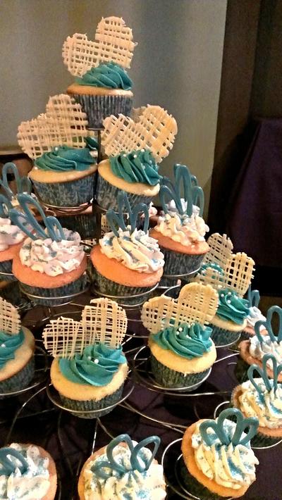 Bridal Shower Cupcakes - Cake by Kristi