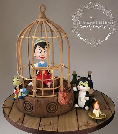 Pinocchio Cake - Cake by Amanda’s Little Cake Boutique