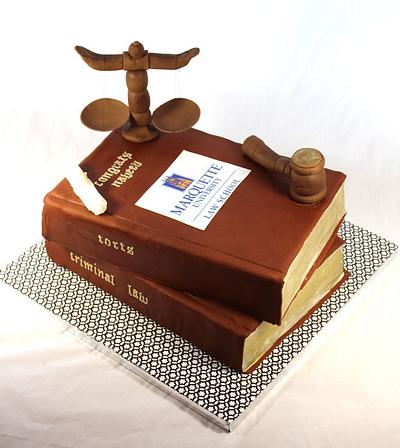 law school graduation - Cake by soods