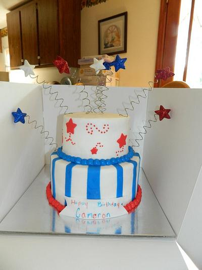 July Birthday Cake - Cake by sweetivys