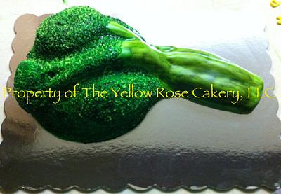 Head of Broccoli - Cake by The Yellow Rose Cakery, LLC
