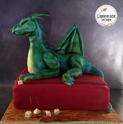 Majestic Dragon for Wedding - Cake by L'Abeille En Sucre