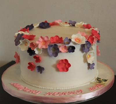 Flower cake - Cake by le delizie di ve