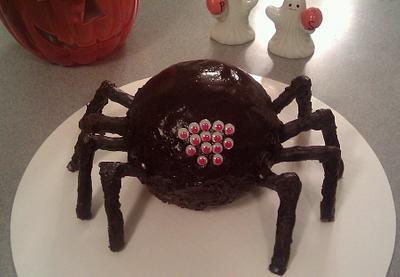 Spider Cake - Cake by Carrie