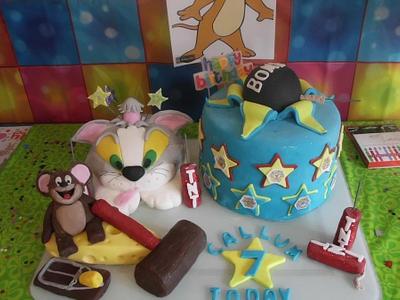 Tom and Jerry cake - Cake by Amy