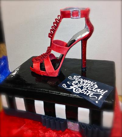 shoes  - Cake by Svetlana 