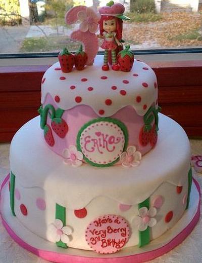 Strawberry Shortcake - Cake by Hot Mama's Cakes