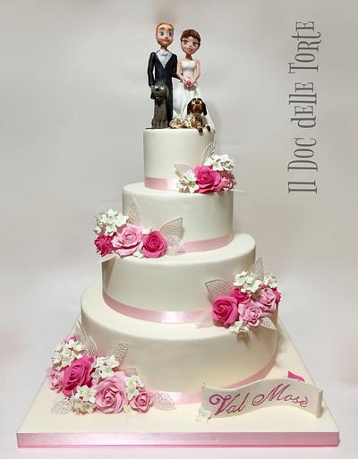 Roses Wedding Cake - Cake by Davide Minetti