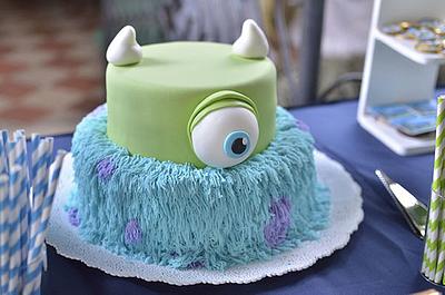 Monster INC Cake - Cake by Dulcepastel.com