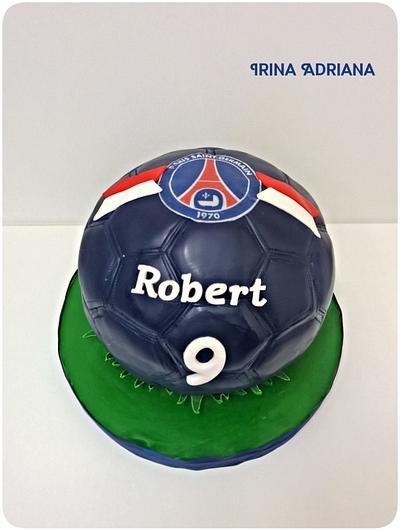Soccer Ball - Cake by Irina-Adriana