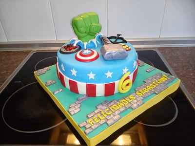 The Avengers cake - Cake by Camelia