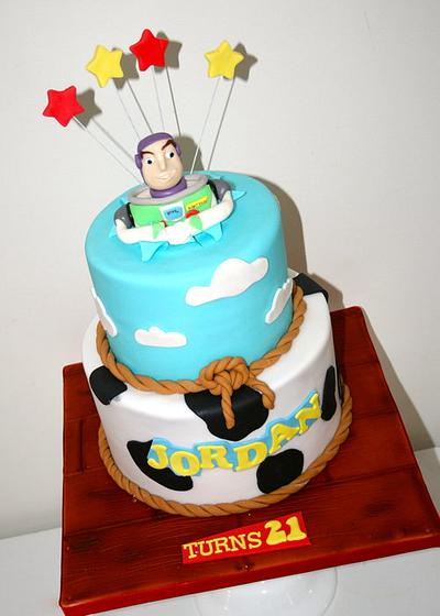 Toy Story - Cake by thesweetlittlecakery