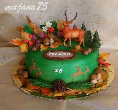 for hunter - Cake by Marianna Jozefikova