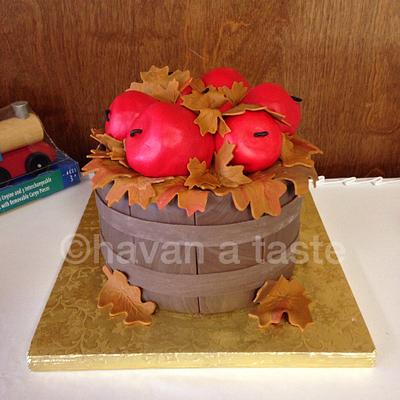 Fall Apples - Cake by Havan a Taste