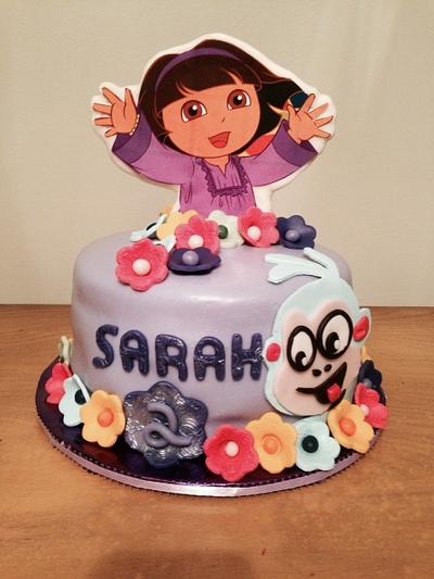 Dora the explorer cake - Cake by Kathryn