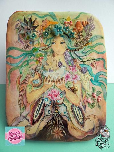 The spring fairy - Cake by Anna Bonilla