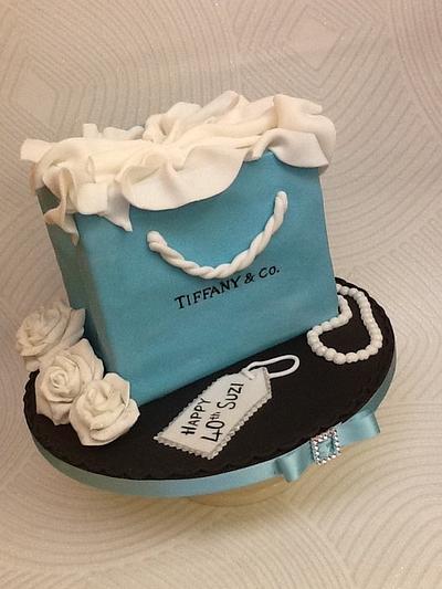 Tiffany gift bag - Cake by Amber Catering and Cakes