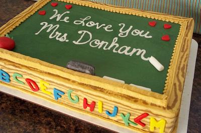 teacher appreciation - Cake by Corrie