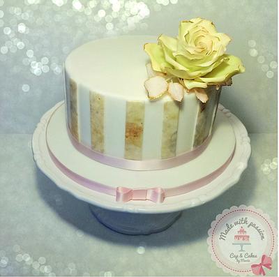 romantic dream  - Cake by Maria *cakes made with passion*