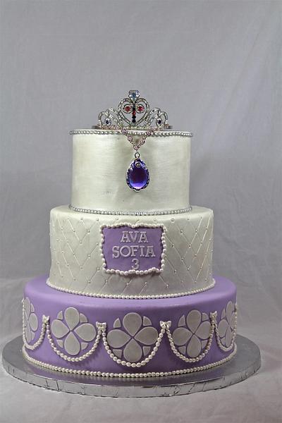 Sofia the first - Cake by soods