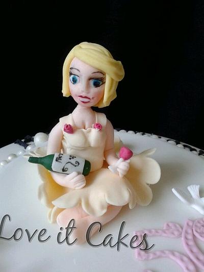 lady topper - Cake by Love it cakes
