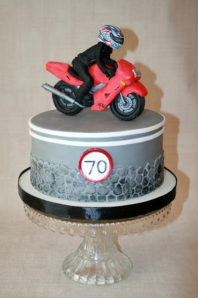 It's all about the bike cake - Cake by Alison Lee