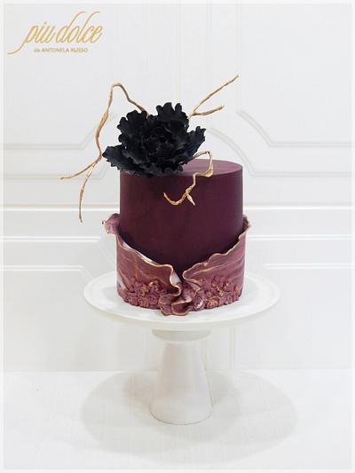 Burgundy - Cake by Piu Dolce de Antonela Russo