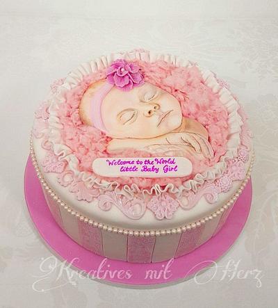 Welcome to the world - Cake by Heike Darmstädter
