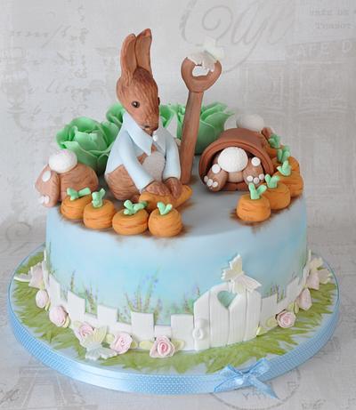 Easter Bunnies Cake - Cake by Rachel Leah