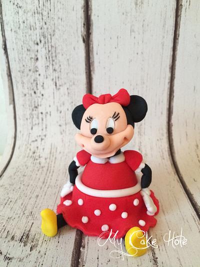Minni Mouse Cake Topper - Cake by Leigh Medway