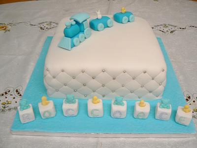Christening cake for Rocco-Ace - Cake by Anita's Cakes