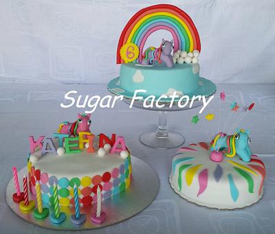 Little pony themed party - Cake by SugarFactory