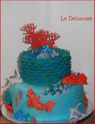 under the sea - Cake by LeDeliziose