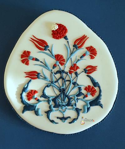 Turkish Ceramic Tile ! - Cake by The Cookie Lab  by Marta Torres