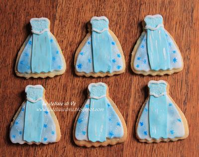Elsa dress cookies - Cake by le delizie di ve