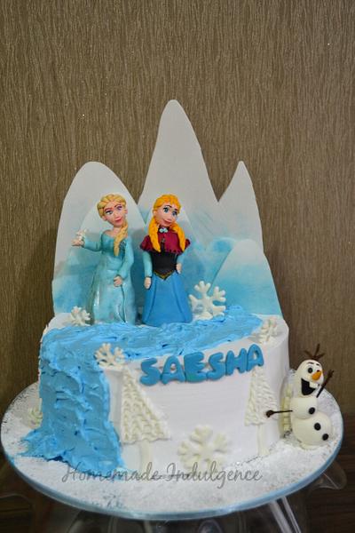Frozen! - Cake by Renuka Kulkarni