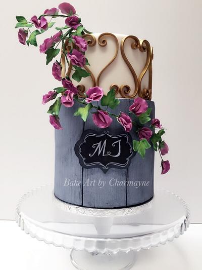 Summer Garden - Cake by Bake Art by Charmayne