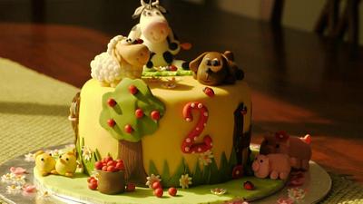 Farm cake - Cake by meandmycakes