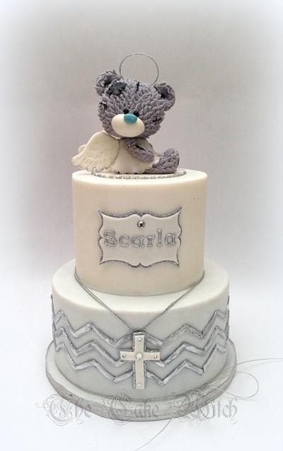 Angel Teddy Bear - Cake by Nessie - The Cake Witch
