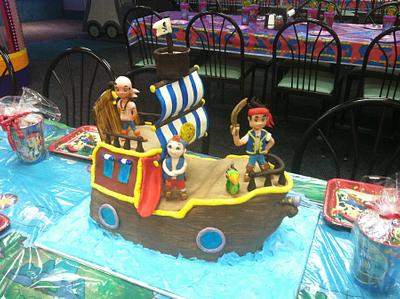 Jake and the Neverland Pirates Cake - Cake by Marlene