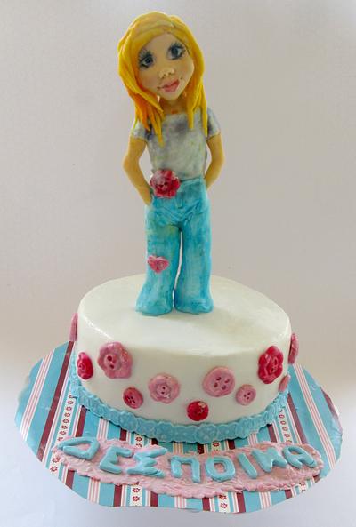 Girl - Cake by Sophia Voulme