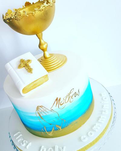Holy communion cake  - Cake by SWEET ART Anna Rodrigues