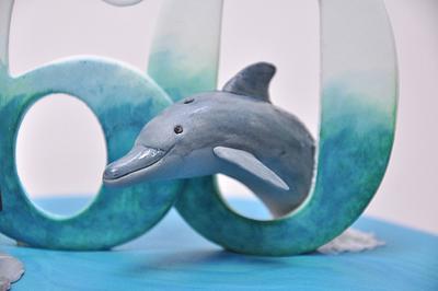 Dolphin Cake - Cake by Sue Field
