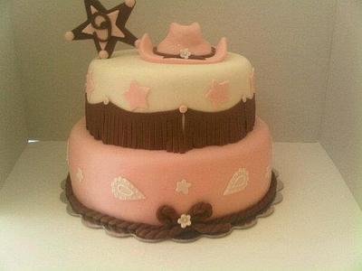 Cowgirl Cake - Cake by Cindy