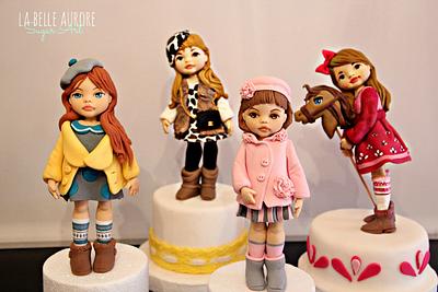Little girls - Cake by La Belle Aurore